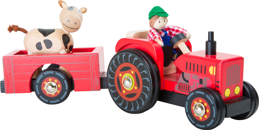 Traktor mit Anhänger "Bauernhof" Traktor mit Anhänger "Bauernhof"