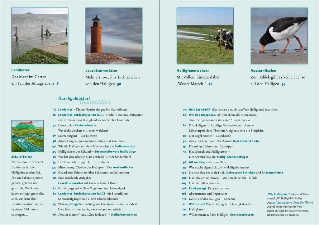 Halligmagazin Ausgabe 2013 Halligmagazin Ausgabe 2013