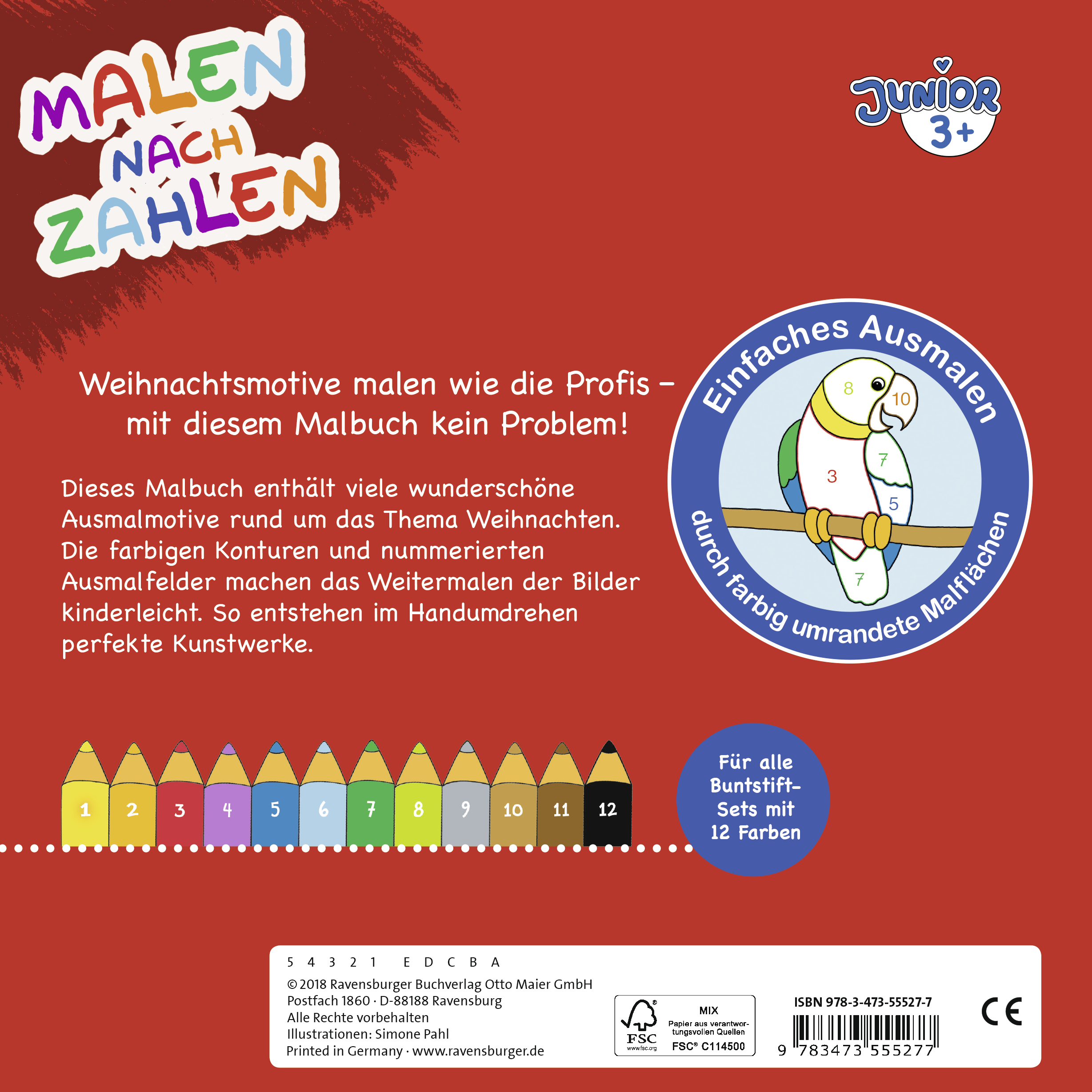 Malen nach Zahlen - Weihnachten